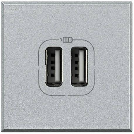 HC4285C2 BTCINO AX-BASE USBA+A 2,4A/5V 2M TECH