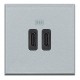HC4286C2 BTCINO AX-BASE USB C+C 3A/5V 2M TECH