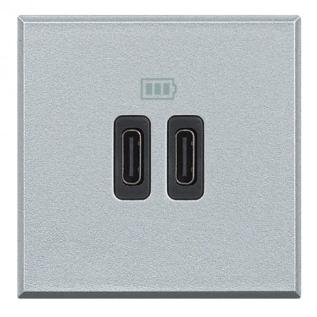 HC4286C2 BTCINO АКС-USB КРЕДЛ (С+С 3А/5В 2М ТЕХНОЛОГИЙ