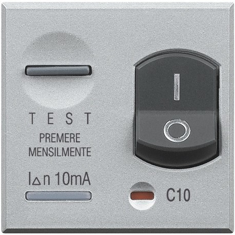 HC4305/10 BTCINO AX-M+DIFF 1P+N 10A 10MA 2M TECH