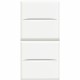 HD4036 BTCINO AX-PULS DOUBLE-10A 1M WHITE