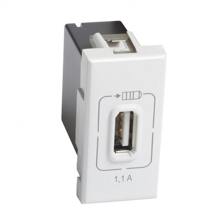 HD4285C1 BTCINO AX-BASE USB 1.1/5V 1M BLANC
