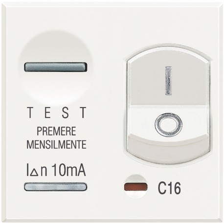 HD4305A16 BTCINO AX-M+DIF 1P+N 16A 10MA 2M WEIß