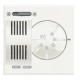 HD4442 BTCINO AX-TERMOSTATO+CON 230V 2M BLAN