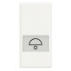 HD4921LD BTCINO AX-TECLA ILUM TIMB 1M BLAN