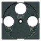 HS4207 BTCINO AX-FRONTAL TV-R-SAT 2M ANTR