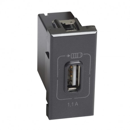 HS4285C1 BTCINO AX-BASE USB A 1,1A/5V 1M ANTR