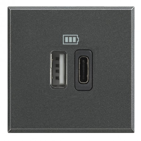 HS4287C2 BTCINO АКС-USB УДЛИНИТЕЛЬ+С 3А/5В 2М АНТР