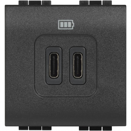 L4286C2 BTCINO LL-BASE-USB C+C, 3A/5V 2M ANTR