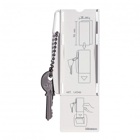 L4546 BTCINO LL-CARD KEY FOB ROTULABLE