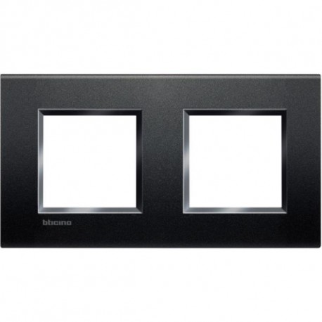 LNA4802M2AR BTCINO LL-PLACCA 2X2M ANTRACITE