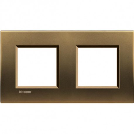 LNA4802M2BZ BTCINO LL-PLACA 2X2M BRONCE