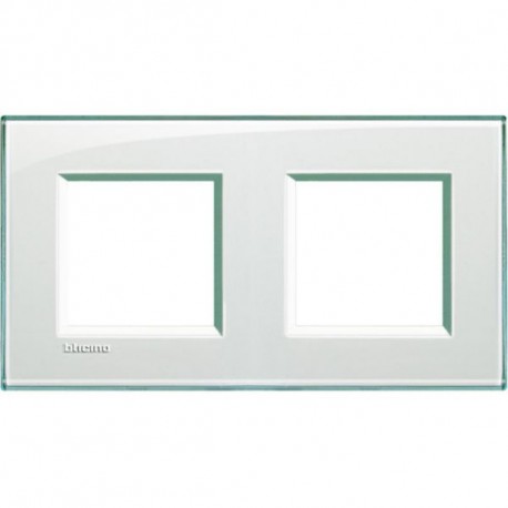 LNA4802M2KA BTCINO LL-PLAQUE DE 2X2 AIGUE-MARINE
