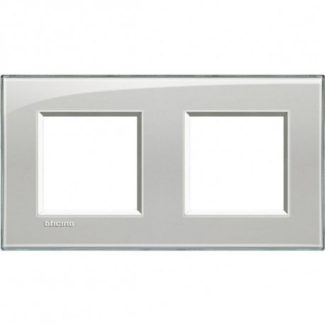 LNA4802M2KG BTCINO LL-PLACA 2X2M CINZA GELO