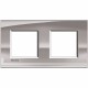 LNA4802M2NS BTCINO LL-PLACCA 2X2M NICHEL
