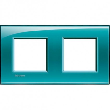 LNA4802M2VD BTCINO LL-PLAQUE DE 2X2 VERT PROFOND