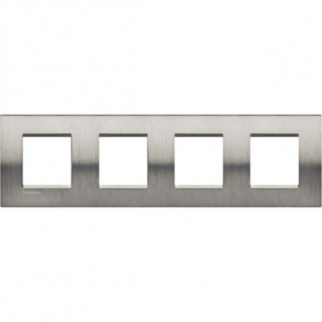 LNA4802M4ACS BTCINO LL-PLACA 2X4M AÇO POLIDO
