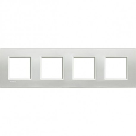LNA4802M4AG BTCINO LL-PLACA 2X4M PLATA