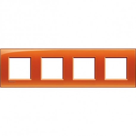 LNA4802M4OD BTCINO LL-PLATE 2X4M ORANGE DEEP
