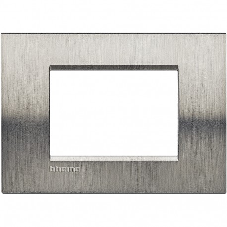 LNA4803ACS BTCINO LL-PLACA 3M ACERO PULIDO