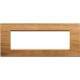 LNA4807LNC BTCINO LL-COVER PLATE 7M WALNUT