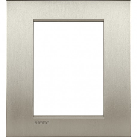 LNC4826TIS BTCINO LL-PLATE AIR 3+3M TITANIUM