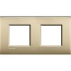 LNE4802M2OF BTCINO LL-PLACCA ARIA 2X2M ORO