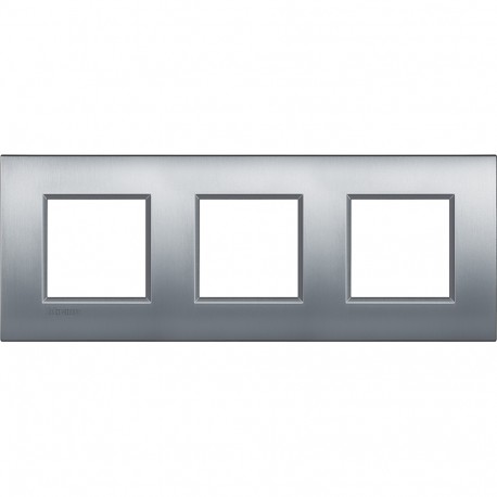 LNE4802M3CRS BTCINO LL-PLAQUE AIR 2X3M) CHROME