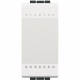 N4005A BTCINO LL-PULS IL BASC 1P 10A 1M BLANC