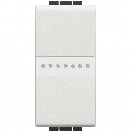 N4054 BTCINO LL-CROSS ILUM AX 1P 16A 1M WHITE