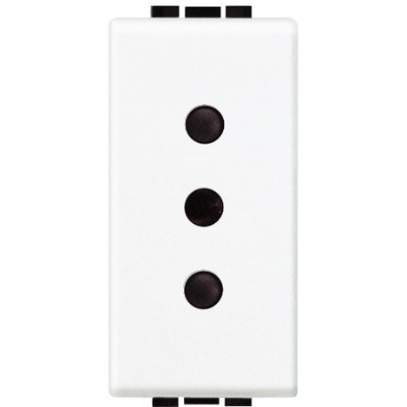 N4113 BTCINO LL-IT-BASIS 2P+T 10A 1M WEIß