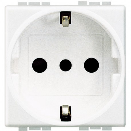 N4140 BTCINO LL-IT-BASIS 2P+T 10A 2M WEIß