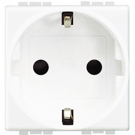 N4141 BTCINO LL-BASE 2P+T 16A/230V 2M BRANCO.