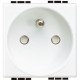 N4142 BTCINO LL-BASE FR 2P+T 16A 2M BLAN