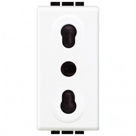 N4180 BTCINO LL-IT BASE 2P+T 16A 1M WHITE