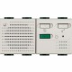 N4355/12 BTCINO LL-TIMB ELECTR. 12V 2M BLAN