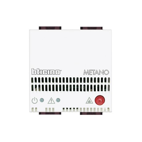 N4511/12 BTCINO LL-DETECTOR GAS NATURA 2M BLAN