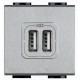NT4285C2 BTCINO LL-BASE USBA+A 2,4A/5V 2M TECH