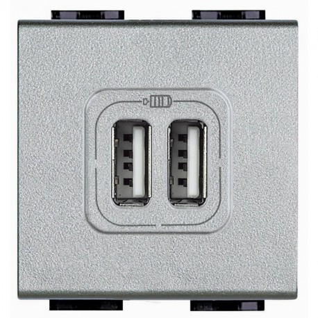 NT4285C2 BTCINO LL-BASE USBA+A 2,4A/5V 2M TECH