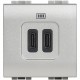 NT4286C2 BTCINO LL-BASE USB C+C 3A/5V 2M TECH