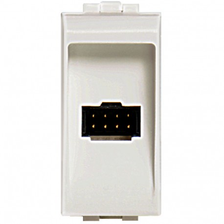 336982 BTCINO BT/LL-BASE 8 CONTACTOS BRANCO.