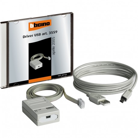 3559 BTCINO CABO PROGRAMAÇÃO SCS/USB