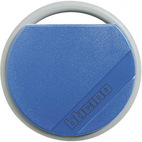 348203 BTCINO BT/2H-GOUSSET DE CLÉ DE RFID-BLEU