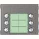 352165 BTCINO БТ/2Ч/SROB-ПЕРЕДНИЙ 6PUL 2COL