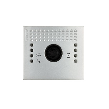 342461 BTCINO FRONT MOD A/V WITHOUT PULS. ALUM