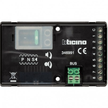 346991 BTCINO ГРУППА FONICO 2HILOS 8 ЗВОНКОВ