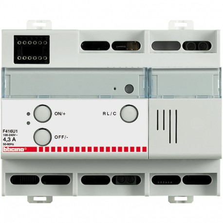 F416U1 BTCINO DIMMER ALLE LAST 1X4,3A 6DIN