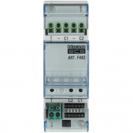F482 BTCINO DIE-SCHNITTSTELLE, 2-POLIG DIN-NC