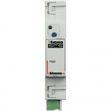 F524 BTCINO MODULO CENTRALE. I DATI DI CONSUMO