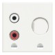 HD4560 BTCINO AX ENTRADA RCA 2MOD BLANCO